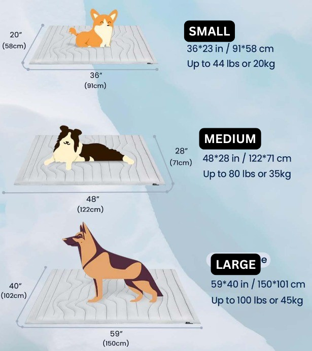 Pawivo Recovery Mat: Pet Cooling Pad